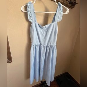 Small baby blue dress